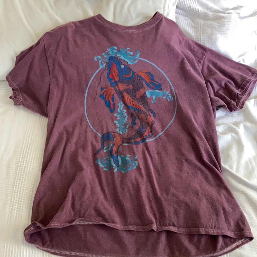 Urban Outfitters Koi Fish Oversized T-Shirt